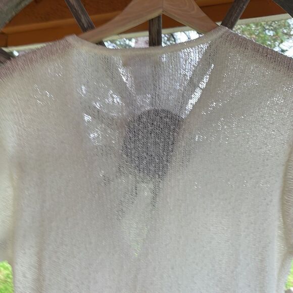 NWT L*Space womans cream knit romper - Picture 11 of 13